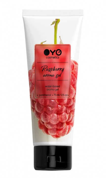 Лубрикант на водной основе OYO Aroma Gel Raspberry с ароматом малины - 75 мл. - OYO - купить с доставкой в Ногинске