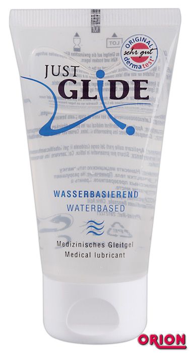 Вагинальная смазка на водной основе JUSTGLIDE - 50 мл. - Orion - купить с доставкой в Ногинске