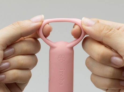 Коралловое эрекционное кольцо Iroha SVR Coral Pink - Tenga - в Ногинске купить с доставкой