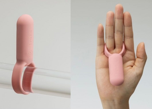 Коралловое эрекционное кольцо Iroha SVR Coral Pink - Tenga - в Ногинске купить с доставкой