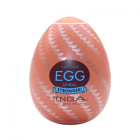 Мастурбатор-яйцо Tenga Egg Spiral - Tenga - в Ногинске купить с доставкой