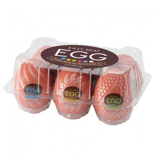 Набор из 6 мастурбаторов-яиц Tenga Egg Variety Pack V - Tenga - в Ногинске купить с доставкой