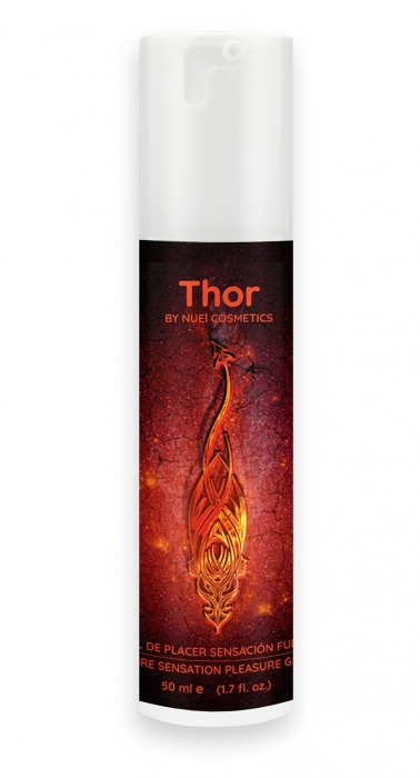 Возбуждающий унисекс гель Thor Fire Gel - 50 мл. - Nuei cosmetics - купить с доставкой в Ногинске