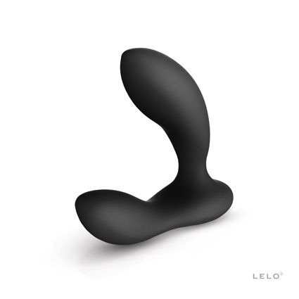 Чёрный перезаряжаемый стимулятор простаты Bruno Black - Lelo - в Ногинске купить с доставкой