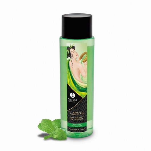 Гель для душа Sensual Mint с ароматом мяты - 370 мл. -  - Магазин феромонов в Ногинске