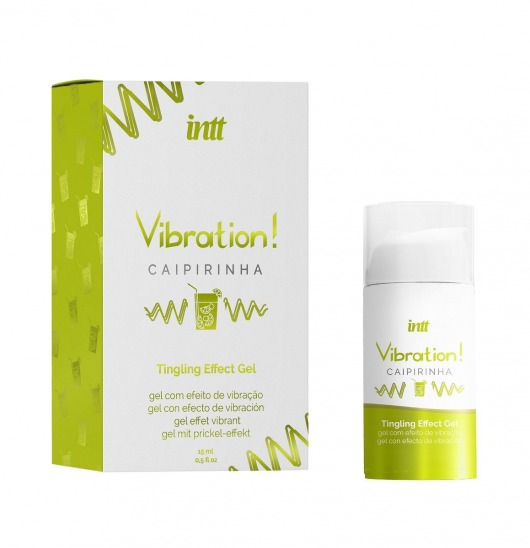 Жидкий вибратор Vibration Caipirinha - 15 мл. - INTT - купить с доставкой в Ногинске