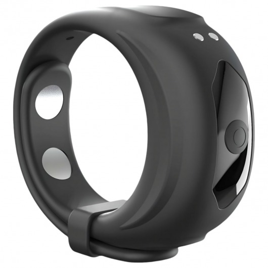 Черное эрекционное виброкольцо Fit Vibe Ring - Dorcel - в Ногинске купить с доставкой