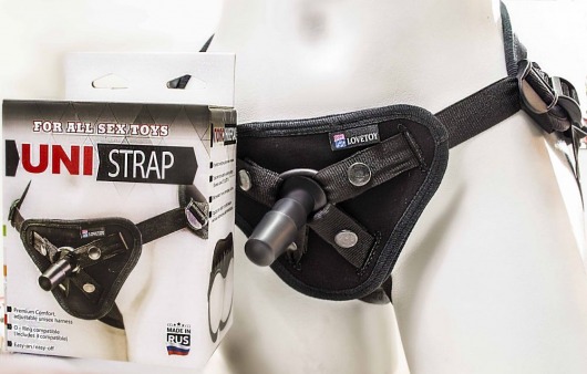 Универсальные трусики Harness UNI strap - LOVETOY (А-Полимер) - купить с доставкой в Ногинске