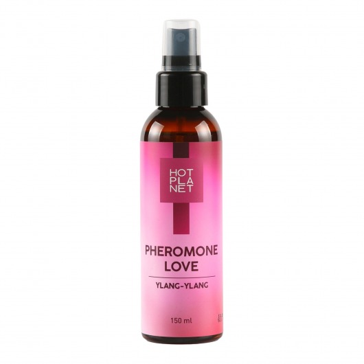 Массажное масло Pheromone Love с ароматом иланг-иланга - 150 мл. - HOT planet - купить с доставкой в Ногинске