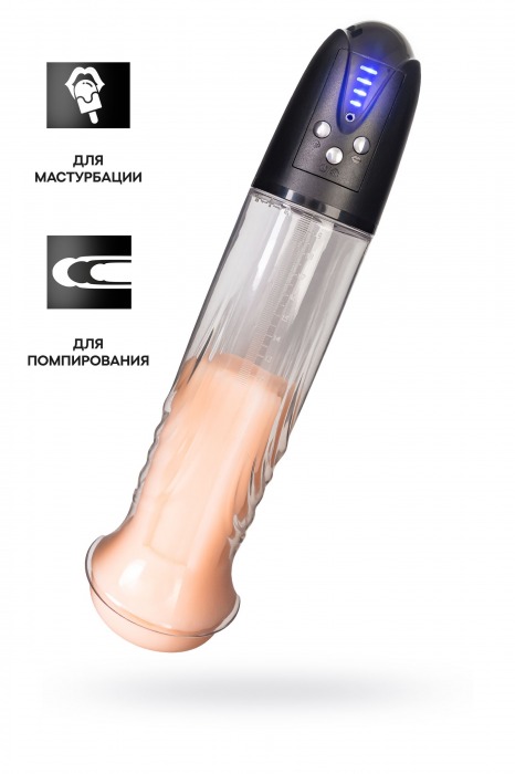 Автоматическая помпа для пениса Thorin - Sexus - в Ногинске купить с доставкой