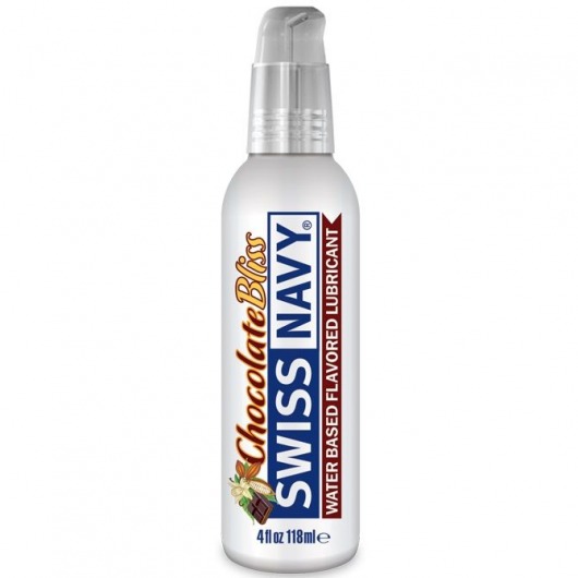Лубрикант с ароматом шоколада Swiss Navy Chocolate Bliss Lube - 118 мл. - Swiss navy - купить с доставкой в Ногинске