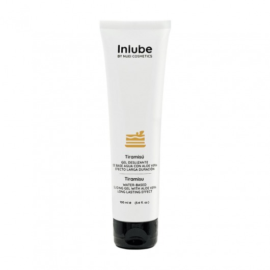 Водный лубрикант Nuei Inlube с алоэ вера и ароматом тирамису - 100 мл. - Nuei cosmetics - купить с доставкой в Ногинске