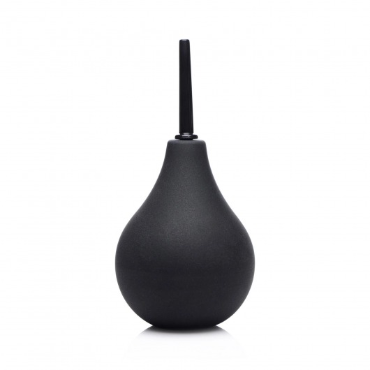 Черный анальный душ Thin Tip Enema Bulb - XR Brands - купить с доставкой в Ногинске