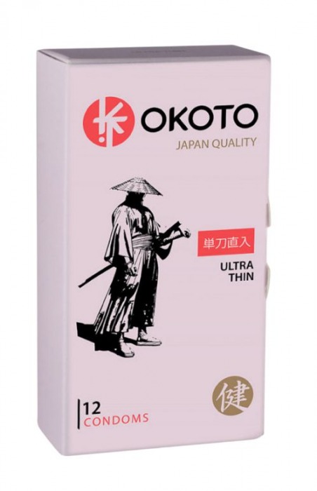 Тонкие презервативы OKOTO Ultra Thin - 12 шт. - Sitabella - купить с доставкой в Ногинске