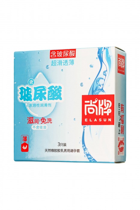 Ультратонкие презервативы Elasun Ultra-thin and Smooth - 3 шт. - Elasun - купить с доставкой в Ногинске