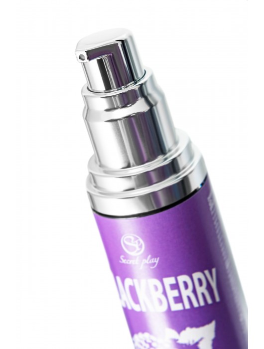 Массажное масло 2-в-1 Blackberry Hot Effect с разогревающим эффектом и вкусом ежевики - 50 мл. - Secret Play - купить с доставкой в Ногинске