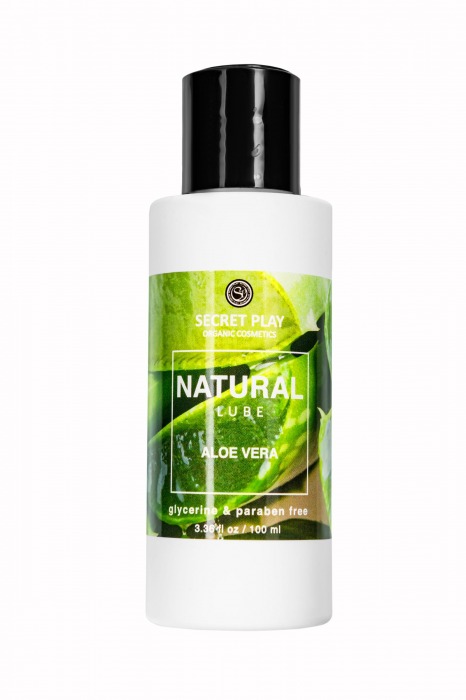 Органический гель Natural Lube - 100 мл. - Secret Play - купить с доставкой в Ногинске