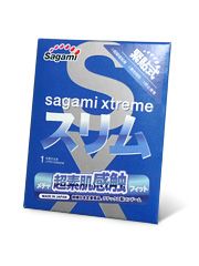 Презерватив Sagami Xtreme FEEL FIT 3D - 1 шт. - Sagami - купить с доставкой в Ногинске