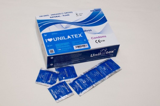 Классические презервативы Unilatex Natural Plain - 144 шт. - Unilatex - купить с доставкой в Ногинске