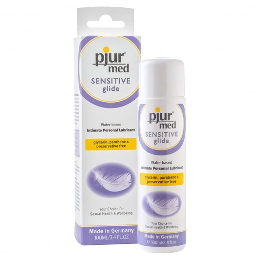 Лубрикант для чувствительной кожи pjur MED Sensitive glide - 100 мл. - Pjur - купить с доставкой в Ногинске