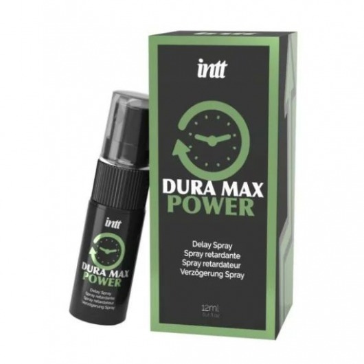 Пролонгирующий спрей Dura Max - 12 мл. - INTT - купить с доставкой в Ногинске