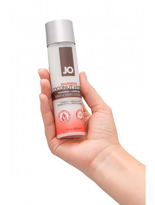 Водно-масляный лубрикант с разогревающим эффектом Hybrid Lubricant WARMING - 120 мл. - System JO - купить с доставкой в Ногинске