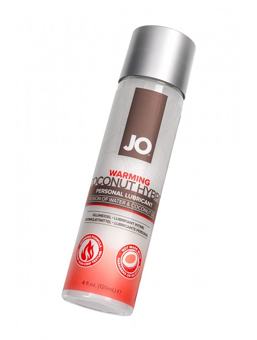 Водно-масляный лубрикант с разогревающим эффектом Hybrid Lubricant WARMING - 120 мл. - System JO - купить с доставкой в Ногинске