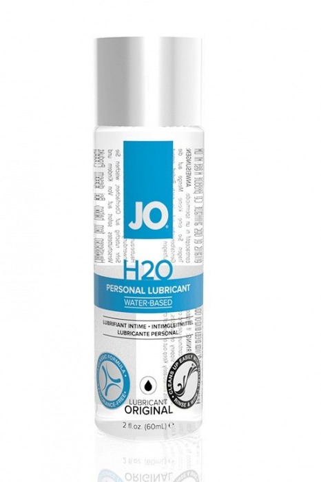 Нейтральный лубрикант на водной основе JO Personal Lubricant H2O - 60 мл. - System JO - купить с доставкой в Ногинске