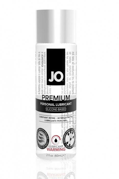Возбуждающий лубрикант на силиконовой основе JO Personal Premium Lubricant  Warming - 60 мл. - System JO - купить с доставкой в Ногинске
