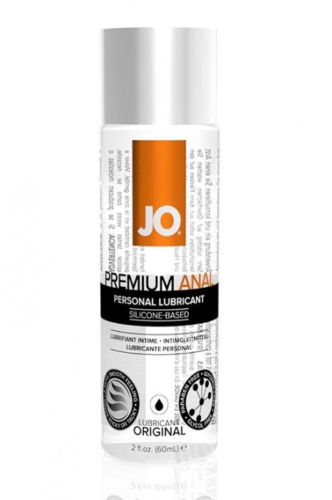 Анальный лубрикант на силиконовой основе JO Anal Premium - 60 мл. - System JO - купить с доставкой в Ногинске