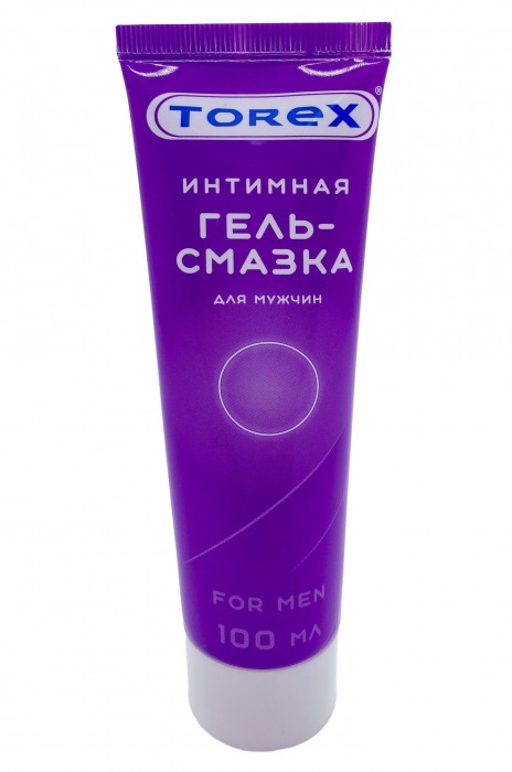 Гель-смазка на водной основе For Men - 100 мл. - Torex - купить с доставкой в Ногинске