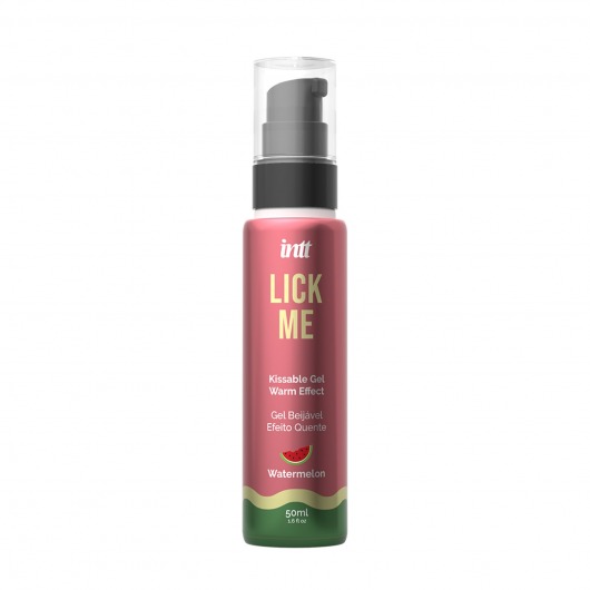Гель Lick Me с согревающим эффектом и ароматом арбуза - 50 мл. - INTT - купить с доставкой в Ногинске