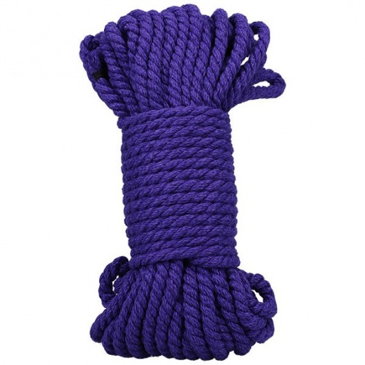 Фиолетовая верёвка для связывания и фиксации Bind Tie - 15,24 м. - Doc Johnson - купить с доставкой в Ногинске
