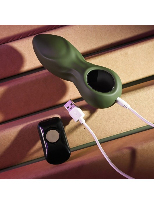 Анальный вибростимулятор My Secret Garden - 14,6 см. - Gender X