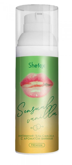 Интимная гель-смазка Shefox Premium «Чувственная ваниль» - 50 мл. - Shefox - купить с доставкой в Ногинске