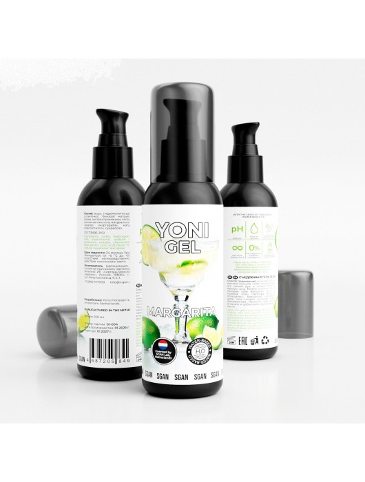 Лубрикант для орального секса SGAN со вкусом коктейля «Маргарита» - 100 мл. - SGAN - купить с доставкой в Ногинске