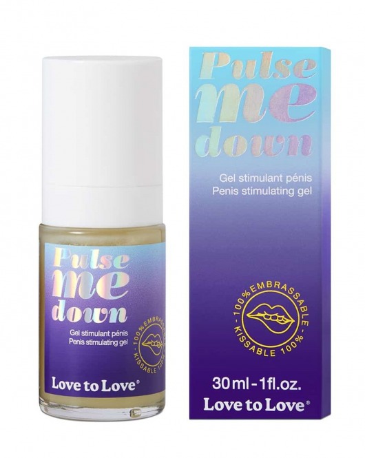 Стимулирующий гель для пениса Pulse Me Down - 30 мл. - Love to Love - купить с доставкой в Ногинске