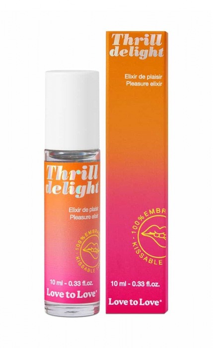 Возбуждающий гель Thrill Delight - 10 мл. - Love to Love - купить с доставкой в Ногинске