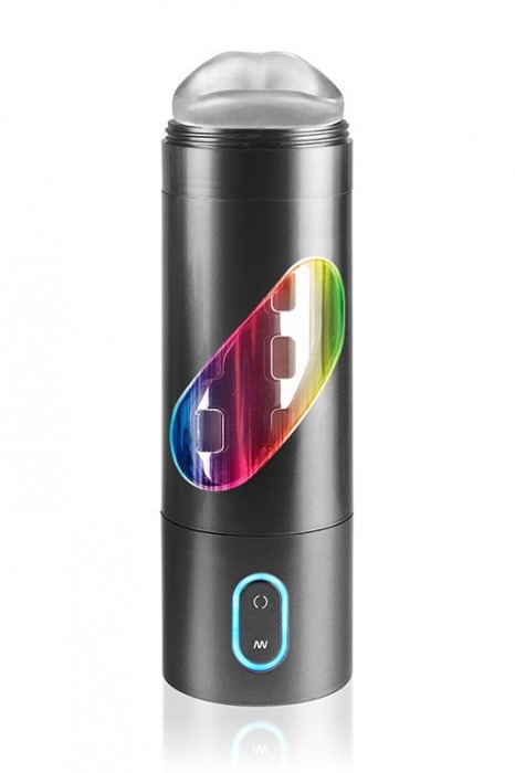 Перезаряжаемый мастурбатор-ротик Extreme Toyz Rechargeable Roto-Bator Mouth - Pipedream - в Ногинске купить с доставкой