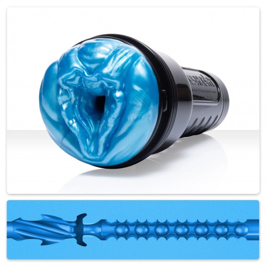 Мастурбатор-вагина Fleshlight Freaks Alien Blue Metallic - Fleshlight - в Ногинске купить с доставкой