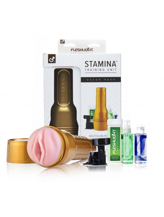 Набор для мастурбации Fleshlight Stamina Training Unit - Fleshlight - в Ногинске купить с доставкой