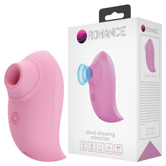 Розовый стимулятор клитора Inhale Bird - Baile