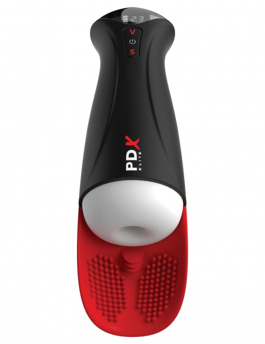 Мастурбатор в колбе с вибрацией Fuck-O-Matic Pro XL - Pipedream - в Ногинске купить с доставкой