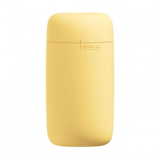 Желтый мастурбатор Tenga Puffy - Tenga - в Ногинске купить с доставкой