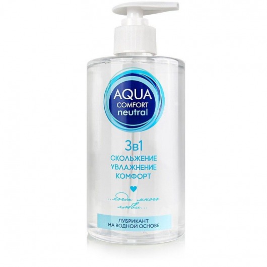 Лубрикант на водной основе Aqua Comfort Neutral - 440 гр. - Биоритм - купить с доставкой в Ногинске