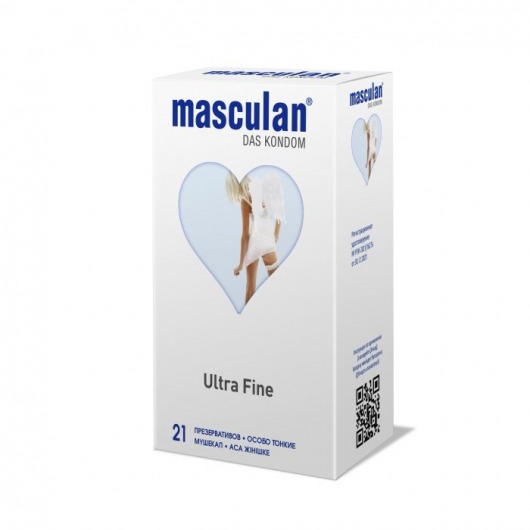 Особо тонкие презервативы Masculan Ultra Fine - 21 шт. - Masculan - купить с доставкой в Ногинске