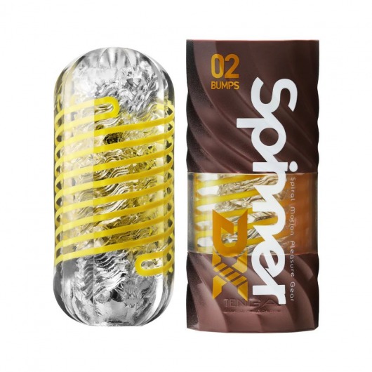 Мастурбатор Tenga Spinner DX 02 Bumps - Tenga - в Ногинске купить с доставкой