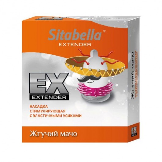 Стимулирующая насадка Sitabella Extender  Жгучий мачо - Sitabella - купить с доставкой в Ногинске