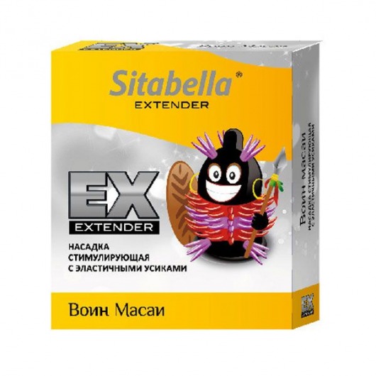 Стимулирующая насадка Sitabella Extender  Воин Масаи - Sitabella - купить с доставкой в Ногинске