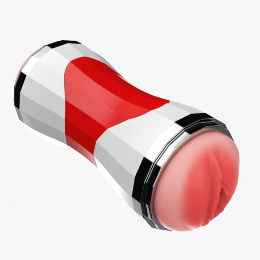 Двусторонний мастурбатор в колбе Power Grip Cup - вагина и ротик - Boys of Toys - в Ногинске купить с доставкой